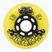 Kółka do rolek FR Skates Street Invaders Wheels 80mm/84A X4 yellow/black