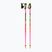 Kije narciarskie dziecięce LEKI WCR Evo Lite SL TR neon pink/black/neon yellow
