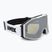 Gogle narciarskie UVEX Gravity FM white matt/mirror silver/green/clear