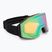 Gogle narciarskie UVEX Gravity FM oxid matt green/mirror opal/orange/clear