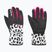 Rękawice narciarskie dziecięce Reusch Alan Junior white/grey leopard