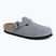 Klapki BIRKENSTOCK Boston Suede Leather stone blue