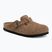 Klapki BIRKENSTOCK Boston Suede Leather dark tea