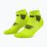 Skarpety kompresyjne męskie CEP Run Low Cut 5.0 lime/black
