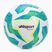 Piłka do piłki nożnej uhlsport Lite Soft 350 white/light blue/fluo yellow rozmiar 5