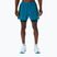 Spodenki do biegania męskie ASICS Road 2N1 5IN tranquil teal/dark teal/yamabuki