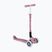 Hulajnoga trójkołowa dziecięca Globber Junior Primo Foldable Lights Eco berry