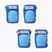Zestaw ochraniaczy dziecięcych Globber Toddler rocket blue