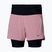 Spodenki do biegania damskie Mizuno Trail Multipocket 2in1 rose elegance