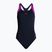 Strój pływacki jednoczęściowy damski Speedo HyperBoom Splice Flyback true navy/berry/miami lilac