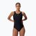 Strój pływacki jednoczęściowy damski Speedo Placement Muscleback anthracite