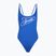 Strój pływacki jednoczęściowy damski Speedo Solid Bound Scoop turkish sea/bright white