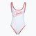 Strój pływacki jednoczęściowy damski Speedo Solid Bound Scoop high risk red/bright white