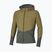 Kurtka do biegania męska Mizuno Active Warmalite Hybrid Full Zip Hooded Long Sleeve Top forest night