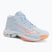 Buty do siatkówki damskie Mizuno Wave Lightning Elite Mid blue finch/whitelava orange