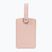 Zawieszka do bagażu Samsonite Rectangle Luggage Tag X2 pale rose pink