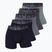 Bokserki męskie CR7 Fashion Trunk 5 par multicolour