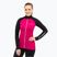 Bluza termoaktywna damska Brubeck Athletic Full Zip fuksjowy/czarny