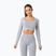 Longsleeve treningowy damski Carpatree Yasmine Seamless blue stone wash