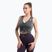 Top treningowy damski Gym Glamour Ściągany silver grey
