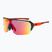 Okulary przeciwsłoneczne GOG Bragi matt black/neon orange/reflex red