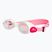 Okulary do pływania dziecięce Finis H3 Goggle white/pink