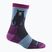 Skarpety damskie Darn Tough Bear Town Micro Crew Cushion purple
