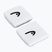 Frotki na nadgarstek HEAD Wristband 2.5" 2 szt. white