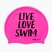 Czepek pływacki BuddySwim LLS Silicone pink