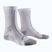 Skarpety męskie X-Socks Trailrun Discover Crew arctic white/pearl grey