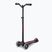 Hulajnoga trójkołowa dziecięca Micro Maxi Micro Deluxe Pro LED black/red