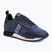 Buty EA7 Emporio Armani Black & White Suede sky captain/deep cobal/mineral