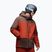 Kurtka narciarska męska Oakley Canopy Pro Insulated dark umber/flame red