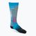 Skarpety snowboardowe damskie UYN Ski Snowboard turquoise/black