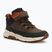Buty juniorskie Geox Flexyper Plus brown cotto/black