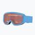 Gogle narciarskie dziecięce Bliz Pixie Jr matte blue/orange