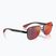 Okulary przeciwsłoneczne Ray-Ban Rb8336M Scuderia matt black/dark grey mirror blue/red