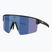 Okulary przeciwsłoneczne Bliz P004 matte black/grey blue mirror