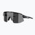 Okulary przeciwsłoneczne Bliz Breeze Small matte black/smoke silver mirror/orange