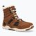 Śniegowce barefoot damskie Xero Shoes Alpine rubber brown/eggshell