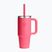 Kubek Hydro Flask Travel Tumbler Clear Lid 710 ml popstar pink