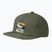 Czapka z daszkiem dziecięca BUFF Snapback Solid khaki
