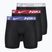 Bokserki męskie Nike Essential Micro 3 pary black/sapphire/wolf grey/team crimson