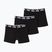 Bokserki męskie PUMA Everyday 3 pary black