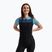 Koszulka rowerowa damska Rogelli Core Block W black/blue/dark blue