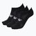 Skarpety męskie SKECHERS Microfiber Non Terry No Show 3 pary black/white
