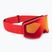 Gogle narciarskie dziecięce Atomic Four Jr Flash red/red flash