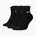Skarpety Nike Everyday Plus Cushioned Ankle 3 pary black/white