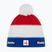 Czapka zimowa Eisbar Star Pompon SA lapis/white/ketchup