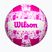Piłka do siatkówki Wilson Stamp purple/white rozmiar 5